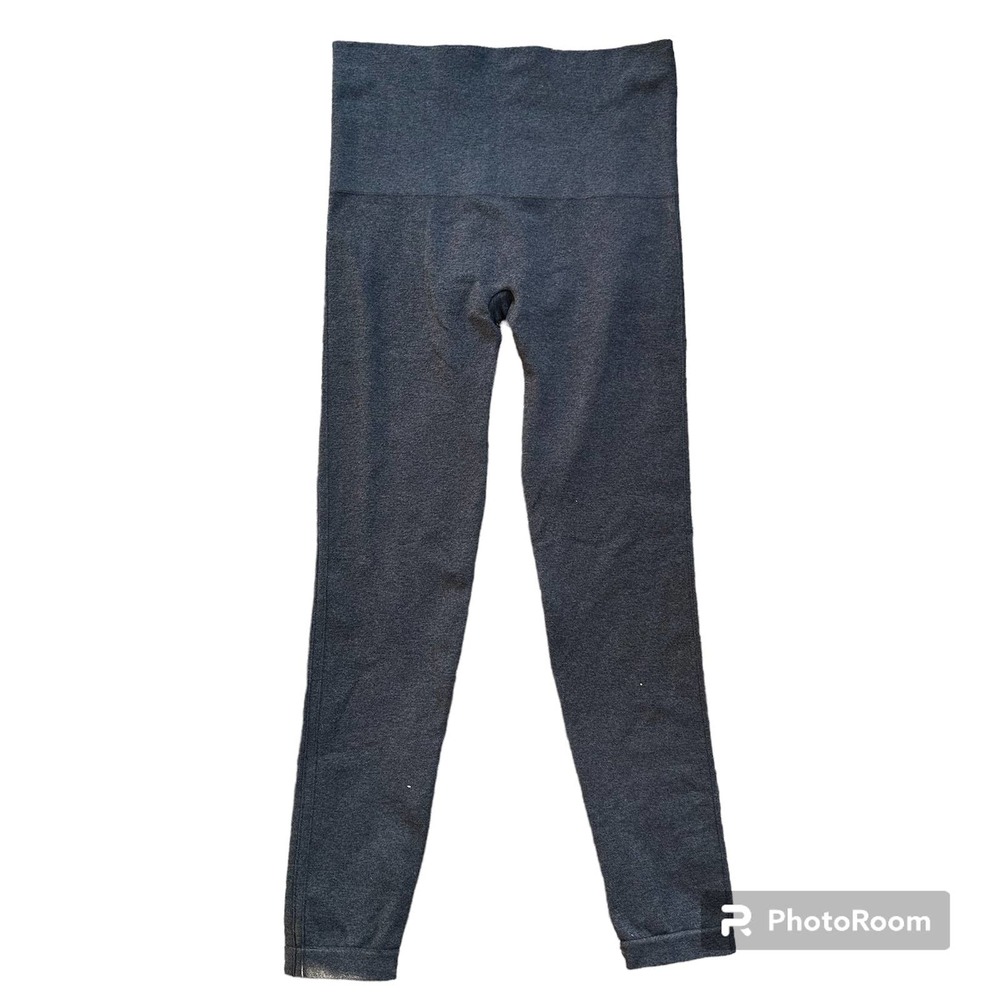 Spanx Gray High‎ Waisted Leggings Size XL